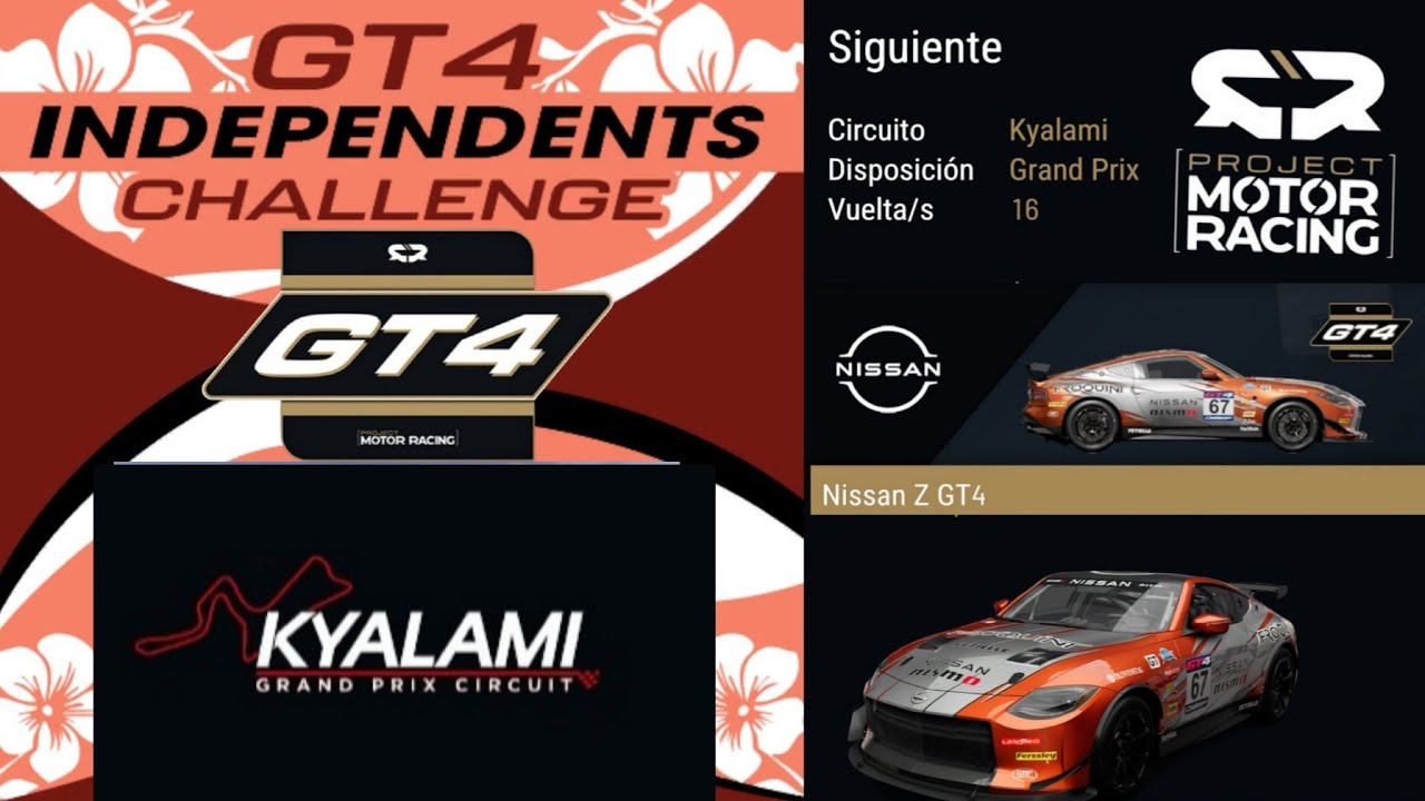 Kyalami Nissan Z GT4 Proyect Motor Racing