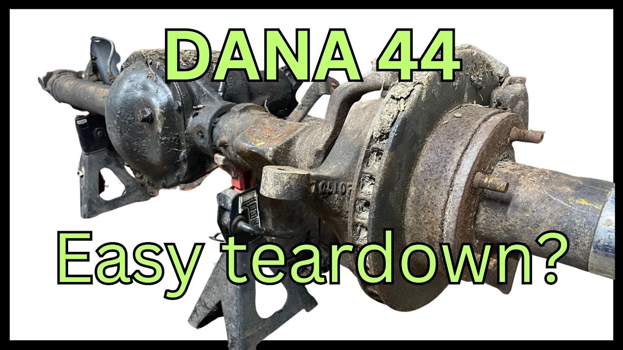 Dana 44 Tear Down part 1. Steering knuckles.