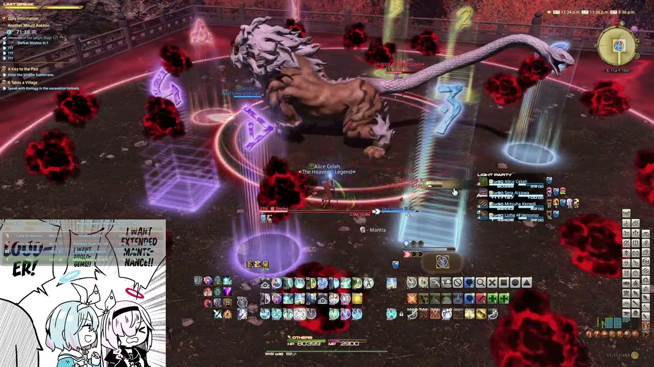 FFXIV Criterion: Another Mount Rokkon first clear WHM PoV 20.07.23