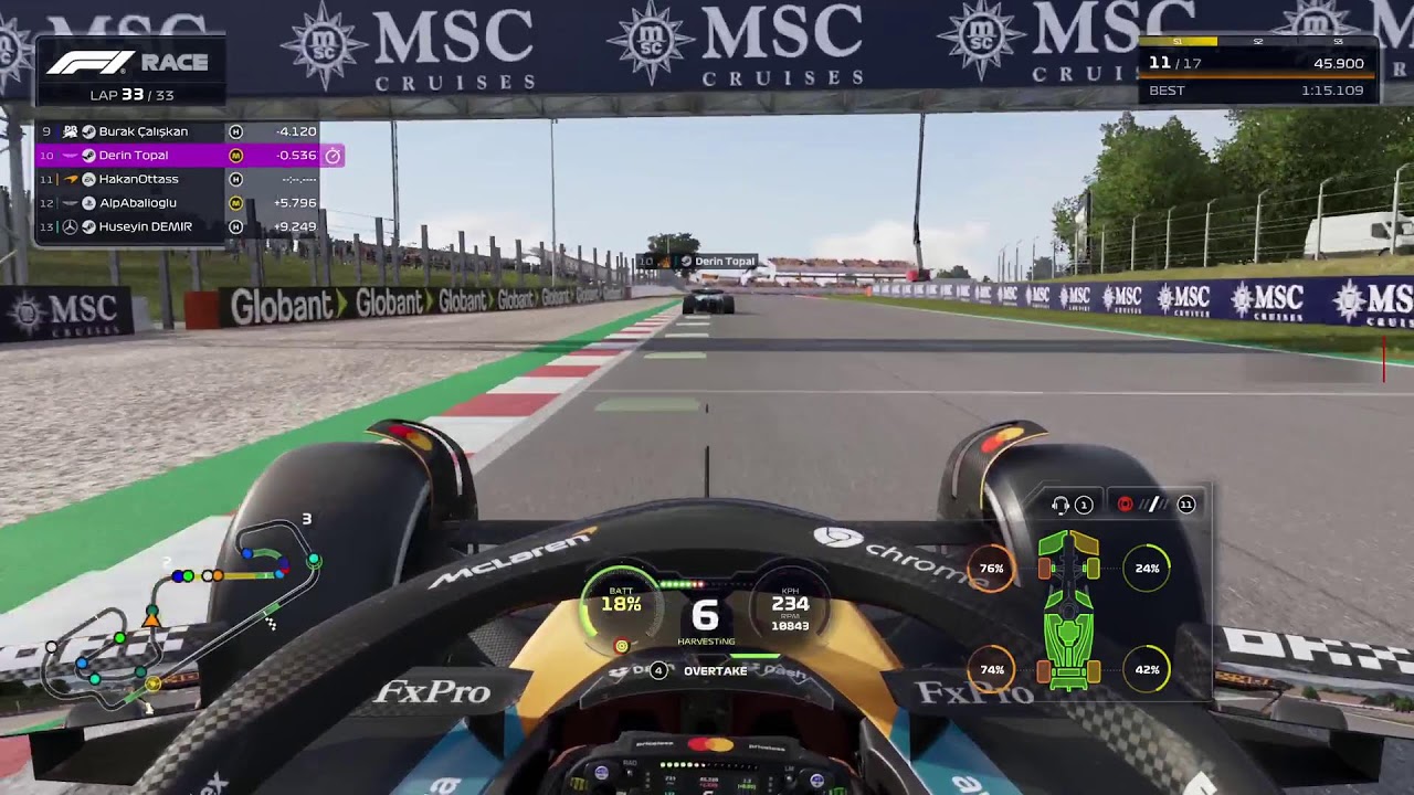 @eracingtr  - İspanya GP - 4. Yarış