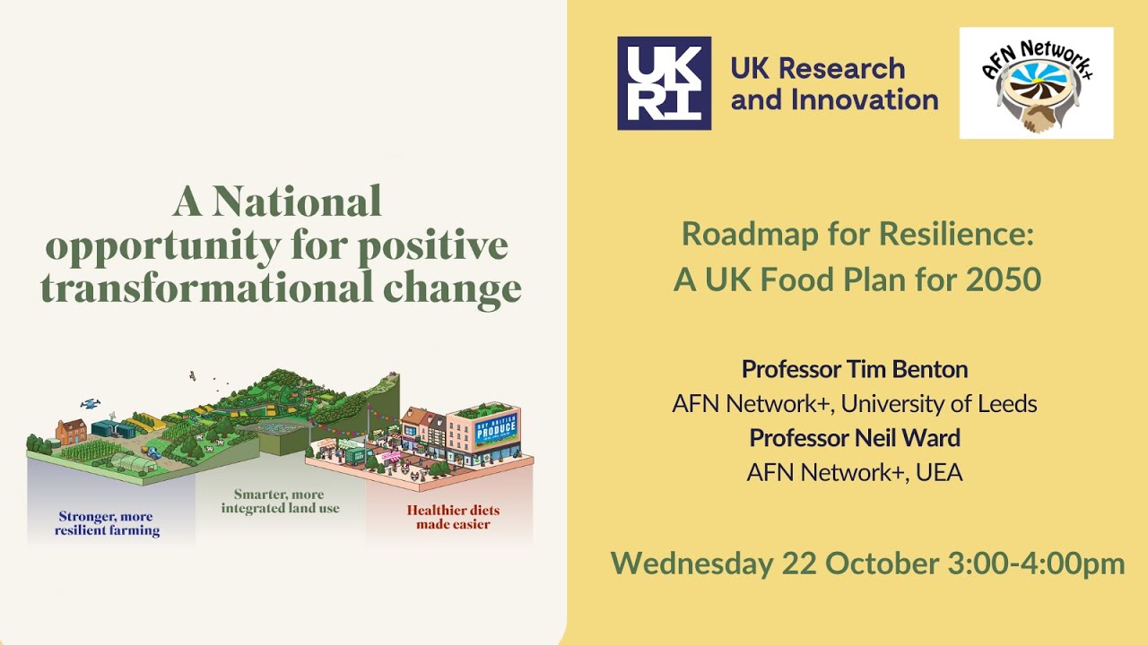 Roadmap for Resilience – a UK Food Plan for 2050