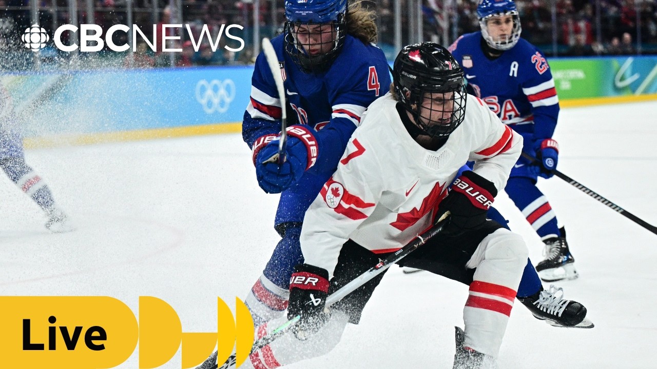 Olympic women's hockey players speak after gold-medal match
