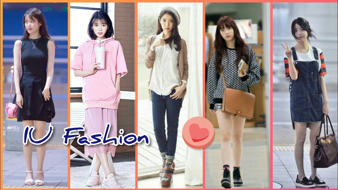 IU CASUAL STREET STYLE FASHION COLLECTION