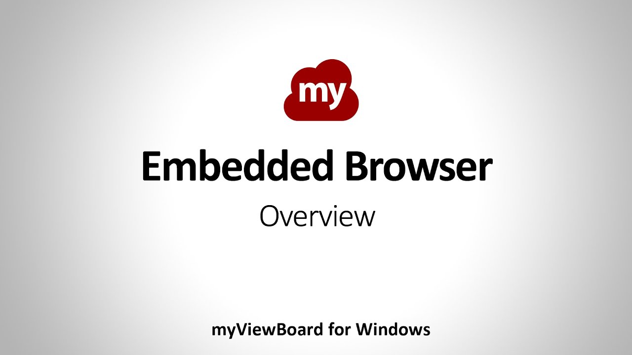 Whiteboard for Windows - Embed Browser Overview