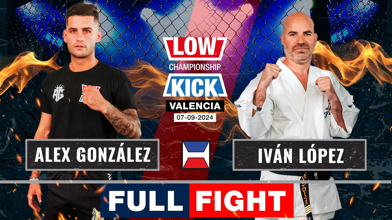 Alex González VS Iván López |🦵LKC VALENCIA🦵 | *Full FIGHT* | 07- 09 - 2024