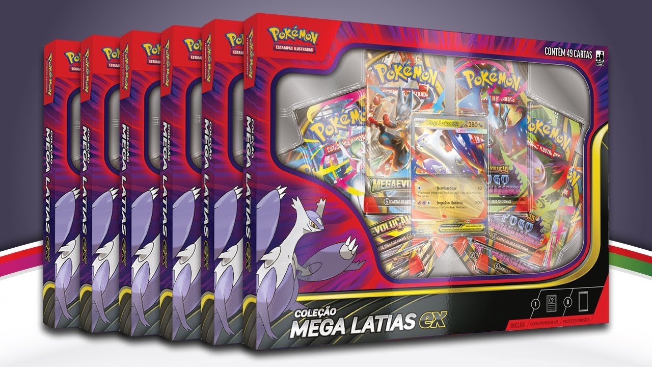 QUAL A DIFERENÇA DE UM PRODUTO PRO OUTRO?! Abrindo 6x Box da Mega Latias ex e Comparando o LOOT!