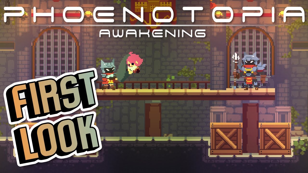 Phoenotopia Awakening First Look on Nintendo Switch