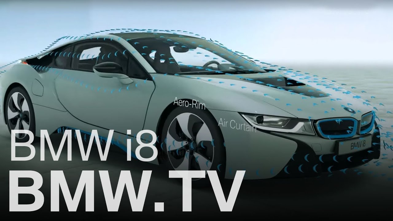 BMW i. Aerodynamik im neuen BMW i8.
