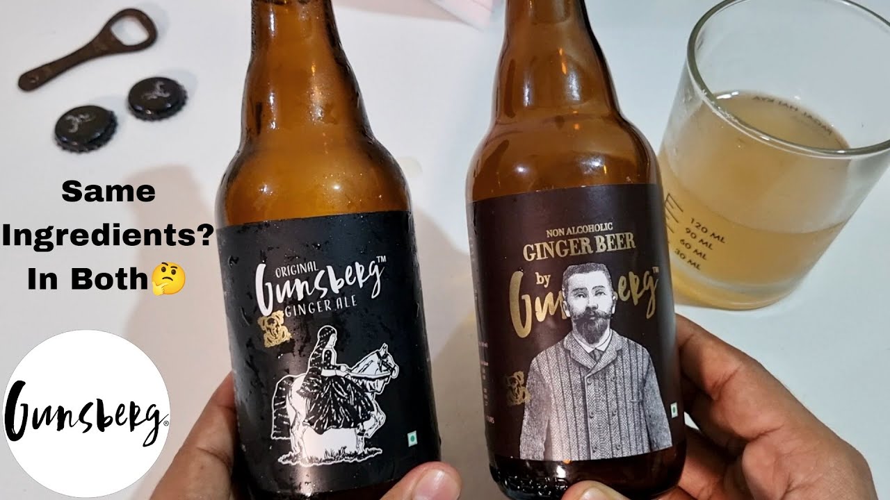 Gunsberg Ginger Ale 330ml | Ingredients, Recipe, Taste, Price | Gunsberg Original Ginger Ale Drink🍸