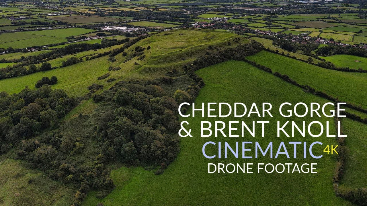 Cheddar Gorge & Brent Knoll (Somerset, England) | Cinematic Drone Footage (4K) | DJI Mavic Air 2