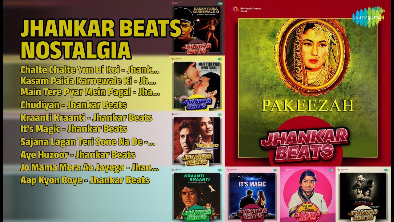 Jhankar Beats Nostalgia | Lata Mangeshkar Songs | Chalte Chalte Yun Hi Koi Jhankar Beats