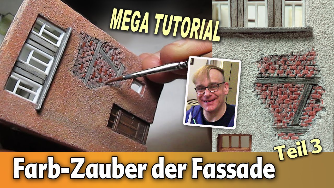 MEGA TUTORIAL Modellbau #Blockstelle #Oberpreuschwitz / Teil 3 - Gebäude in H0 #kunstmichiworld 069