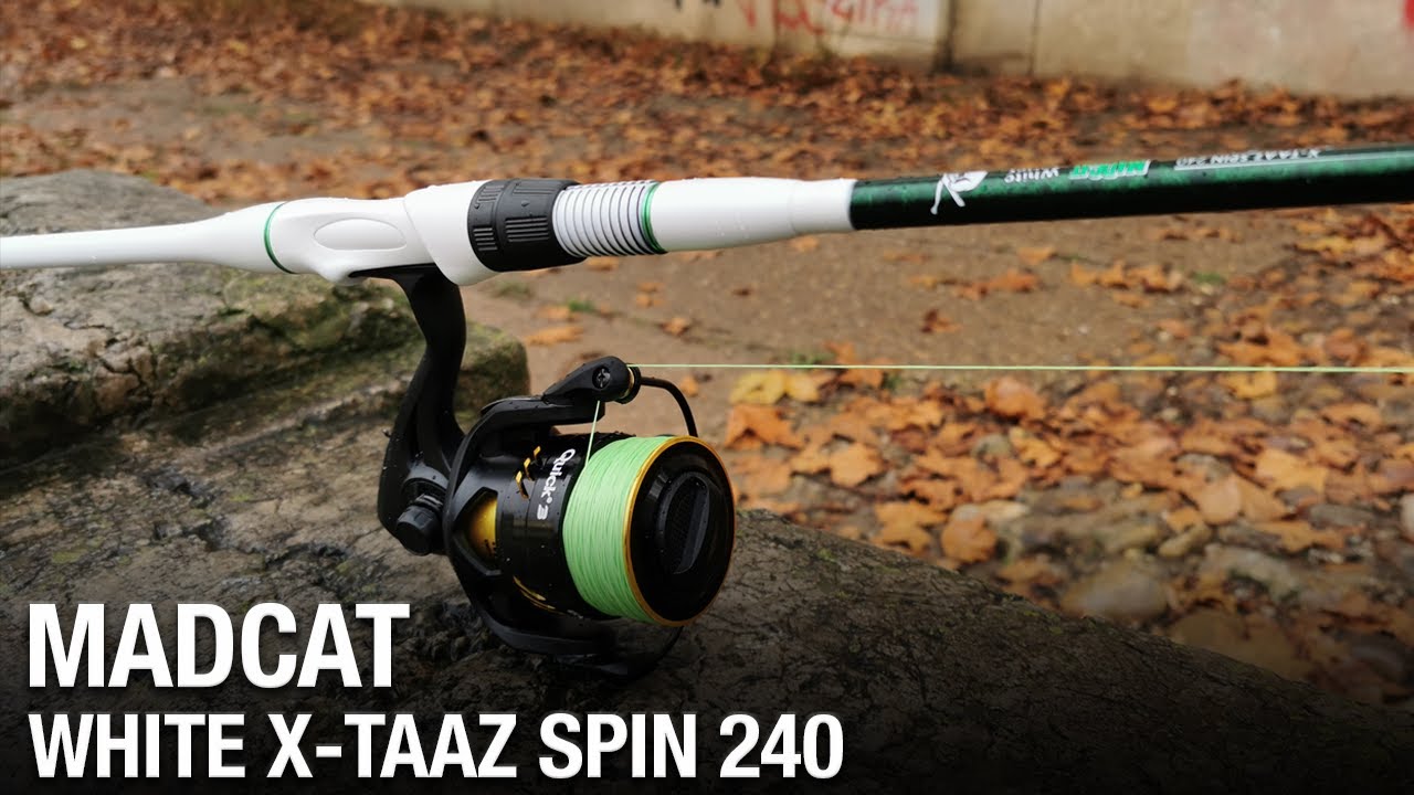 Canne MADCAT WHITE X TAAZ SPIN 240