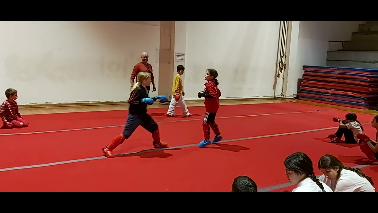 Kumite training