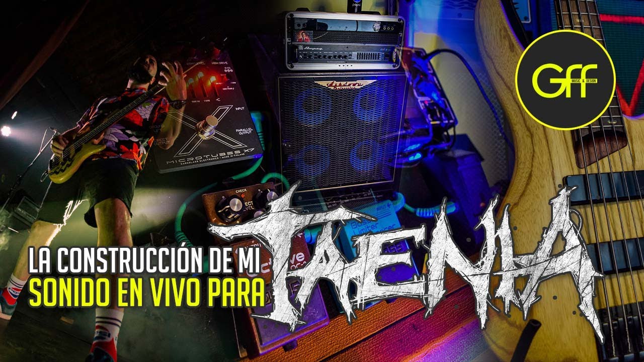 La construcción de mi sonido en vivo para TAENIA