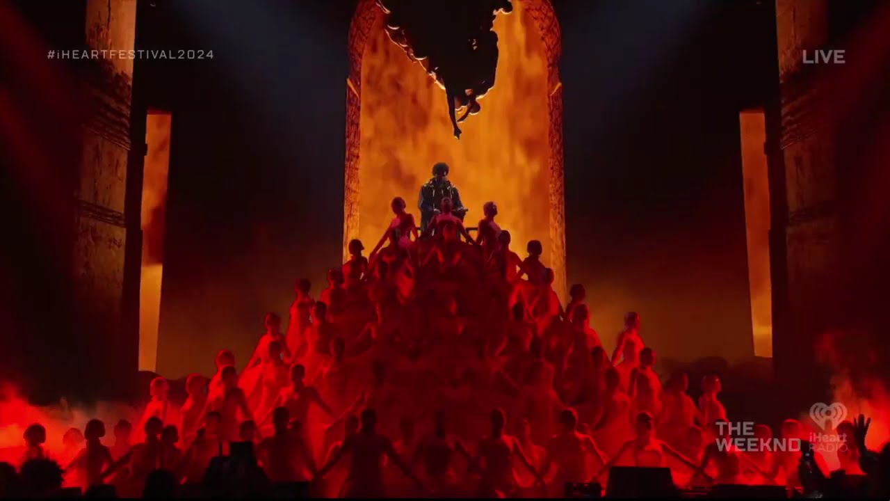 The Weeknd Performing at 2024 iHeartRadio Music Festival