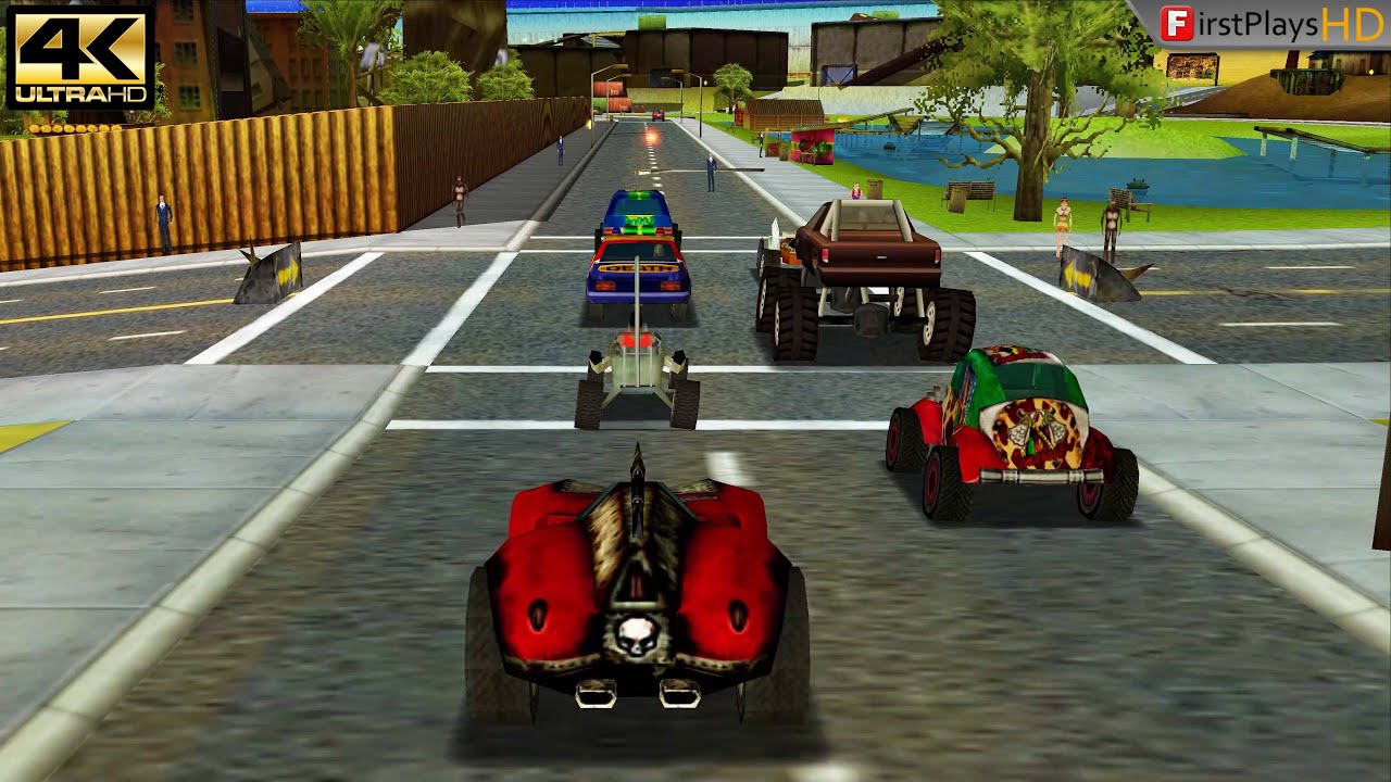 Carmageddon 3: TDR 2000 (2000) - PC Gameplay 4k 2160p / Win 10