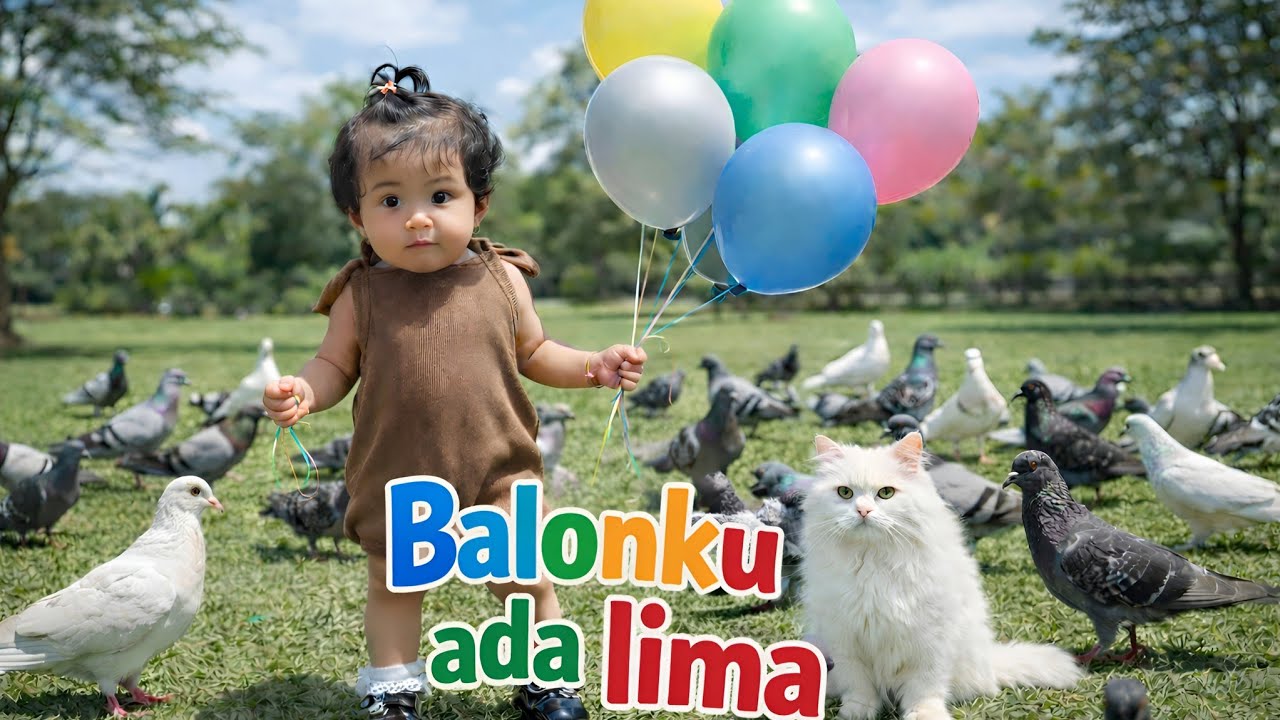 BALONKU ADA LIMA | LAGU ANAK INDONESIA