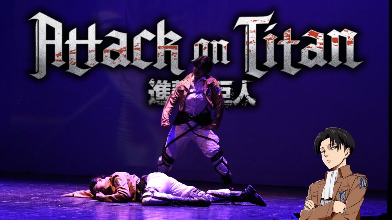 ATTACK ON TITAN cosplay show rehearsal #attackontitan #cosplayshowcase