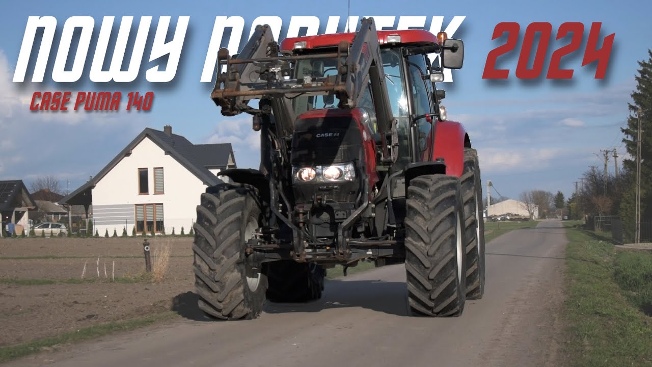 NOWY NABYTEK 2024!🔥☆CASE PUMA 140 & ŁADOWACZ CZOŁOWY MX!☆🔥NOWY KOŃ POCIĄGOWY NA GOSPODARSTWIE!!🔥☆