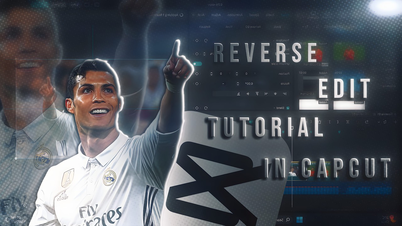 Reverse Edit Tutorial | Reverse In Capcut #capcutpc