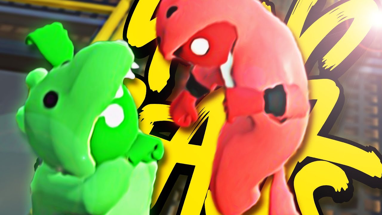 Gang Beasts Online - THE ULTIMATE WRESTLING MATCH! - (Funny Moments Beta)
