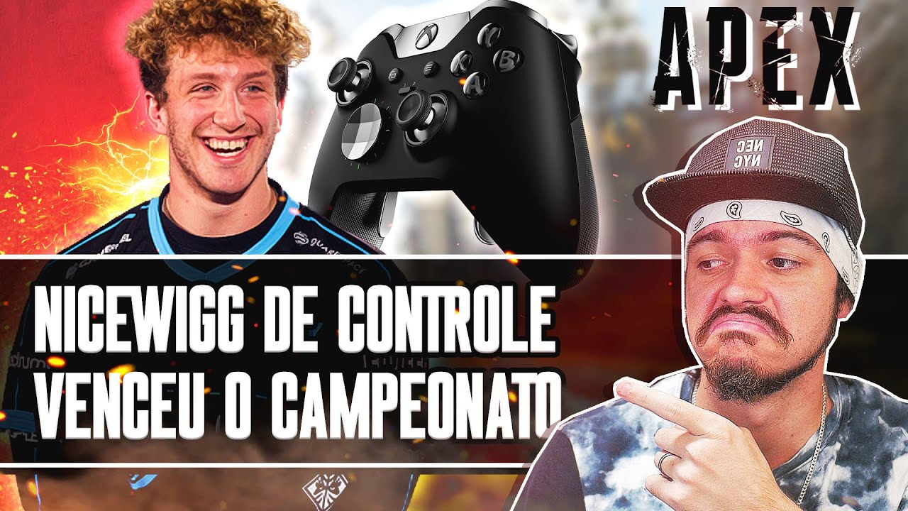 APEX REACT | DE CONTROLE ELE GANHOU DE TODOS COM MOUSE E TECLADO E FOI CAMPEÃO!
