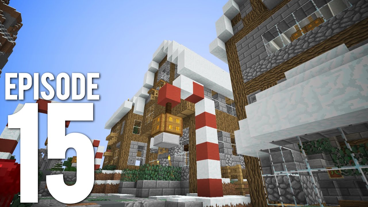 Hermitcraft 3: Episode 15 -  Redstone Christmas Village