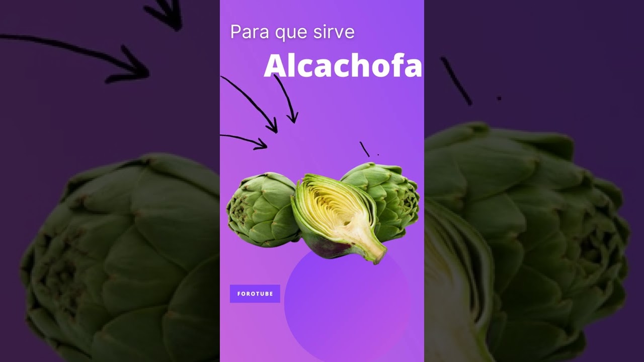 Alcachofa para que sirve 💊 - ForoTube