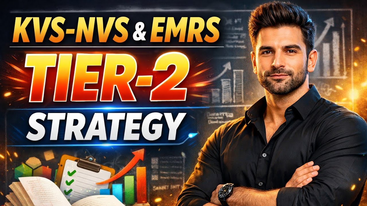 KVS-NVS & EMRS Tier-2 Strategy by Ravi Sir 🔥✅ #KVS #NVS #EMRS #PGT #TGT #PRT #Tier2