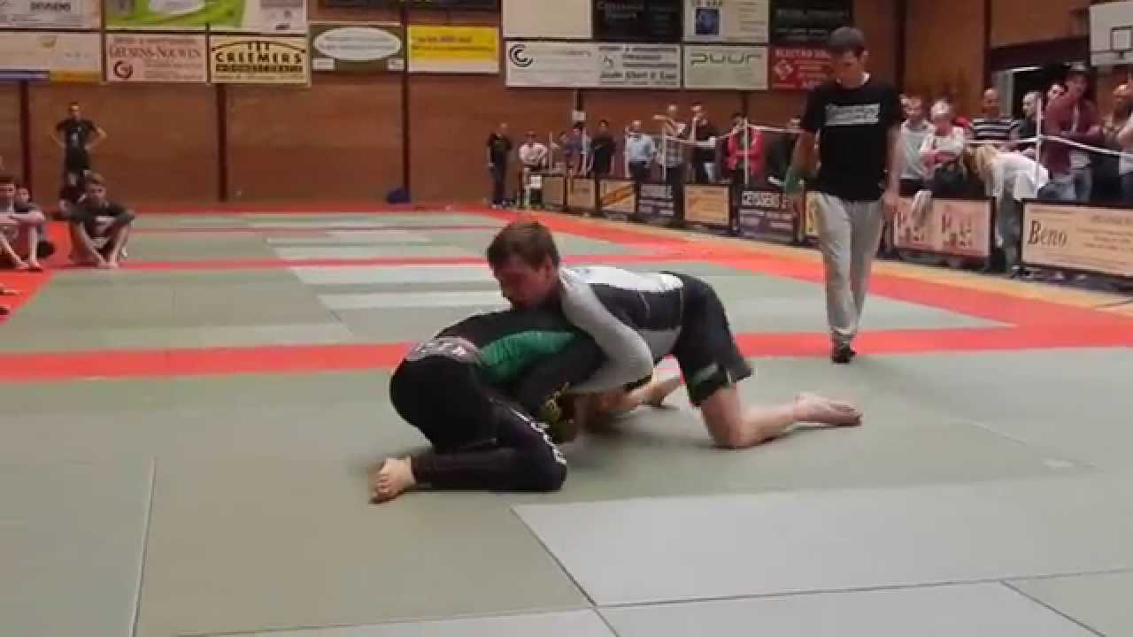 Limburg open no-gi, absolute finale Wim dePutter vs Reinier de Ridder