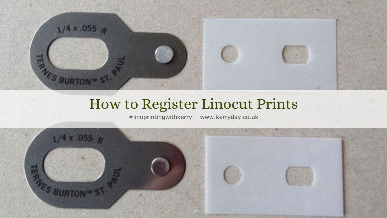 How to Register Linocut Prints