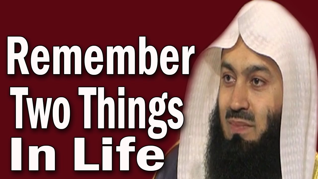 Live Your Life &  Prepare For The After Life | Mufti Menk