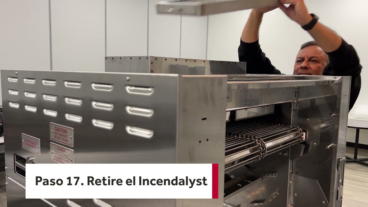 Instrucciones de desmontaje y montaje broiler automatico Nieco