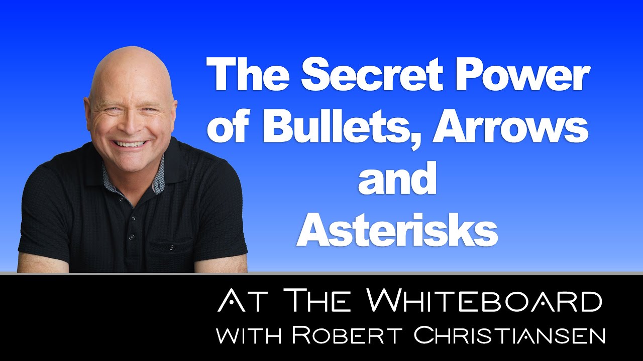 The Secret Power of Bullets, Arrows, and Asterisks || Whiteboarding