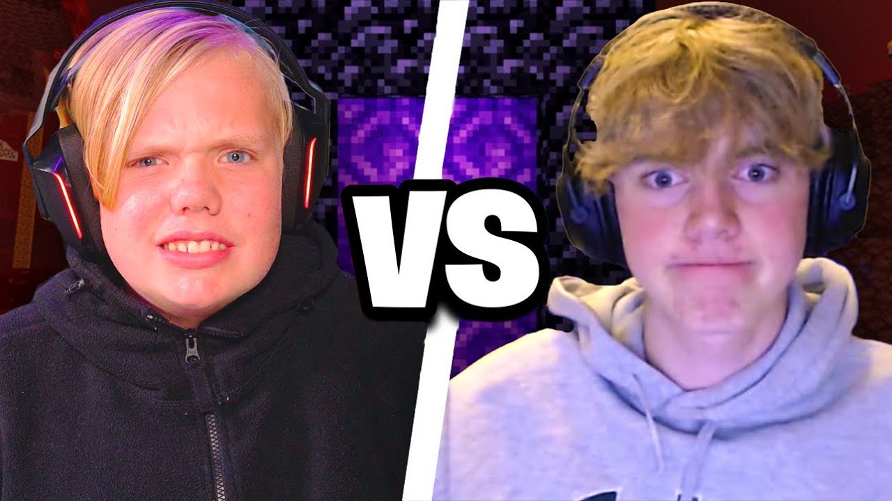 Hvem kommer FØRST til nether av meg og Duckyboy?