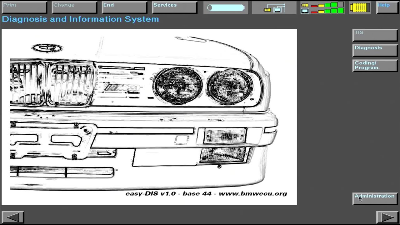 Read error codes/BMW DIS GT1 v44 install and setup tutorial ADS cable, E36 M50 Non-Vanos DME 3.1