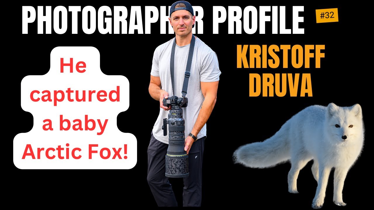 Photographer Profile: Kristoff Druva I He captured a baby Arctic Fox!