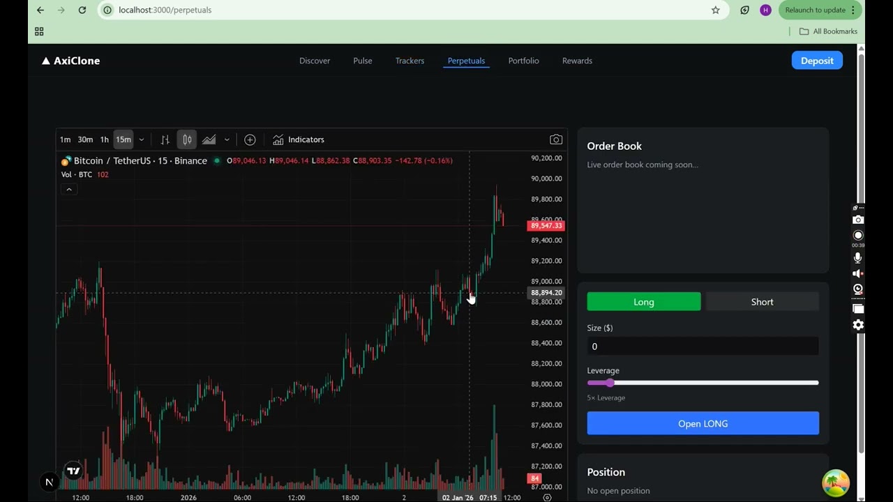 Building Axiom Trade Crypto Dashboard | Next.js, React Query, WebSockets, Tailwind