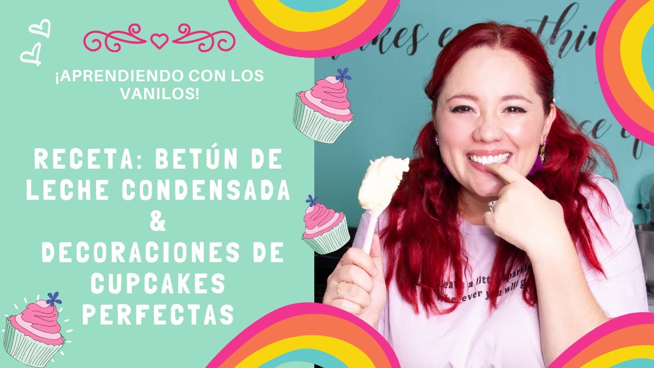 Receta del betún más delicioso con solo 2 ingredientes / Cómo decorar cupcakes con betún P: