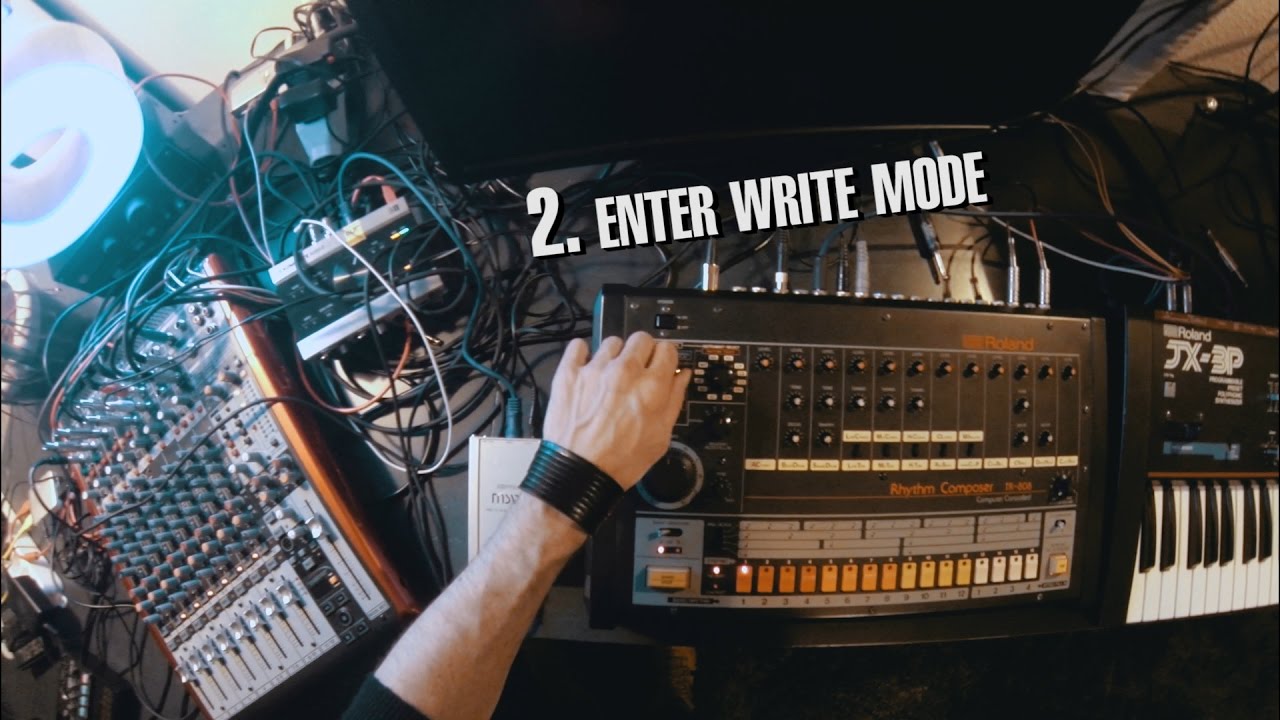 How To Make #Electro - POV Tutorial 1: Programming (TR 808, JX-3P, alpha Juno, KeyStep)