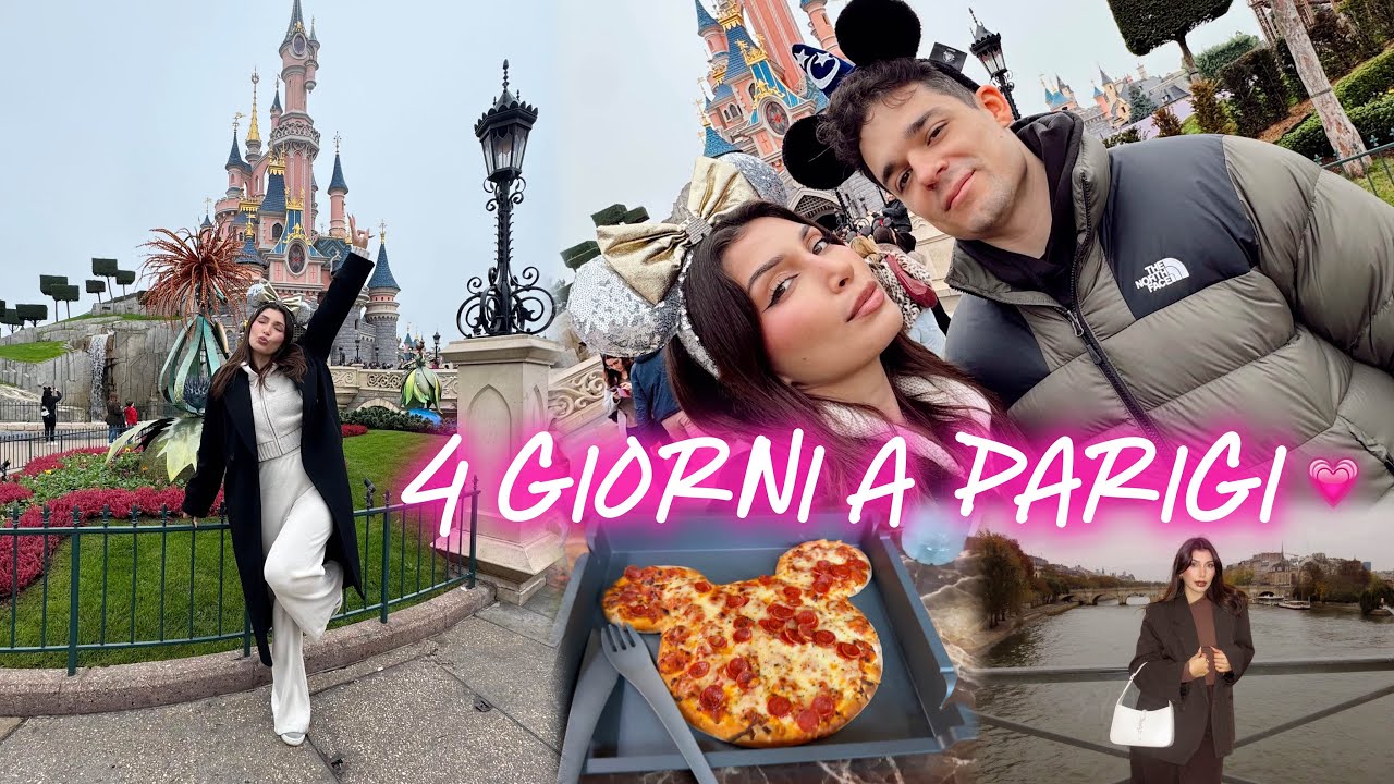 ANDIAMO A DISNEYLAND 💗 4 GIORNI A PARIGI #VLOG MelissaTani