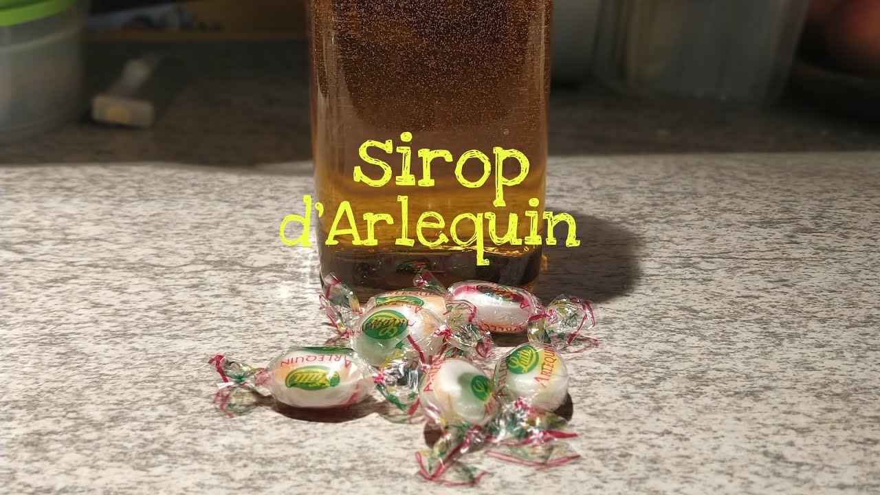 sirop d'Arlequin au Thermomix