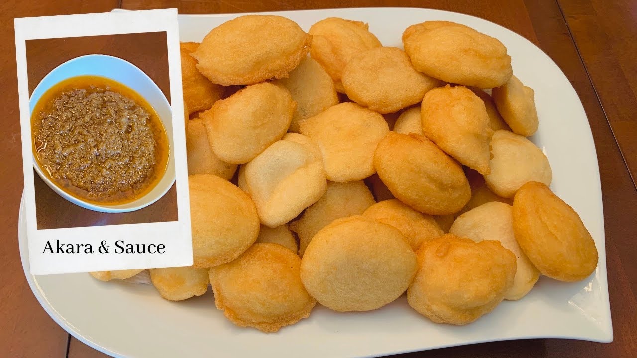 How to Make Fluffy Akara and Sauce | Gambian Style 🇬🇲| Beans Fritters