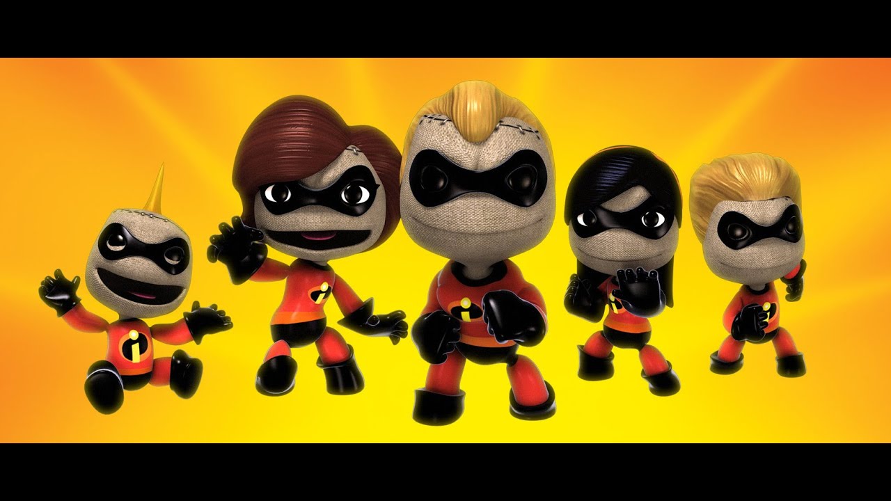 LittleBigPlanet The Incredibles Kit and Costumes