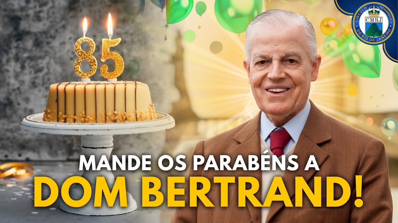 MANDE SEU VÍDEO PARA DOM BERTRAND! Aniversário do Imperador chegando!