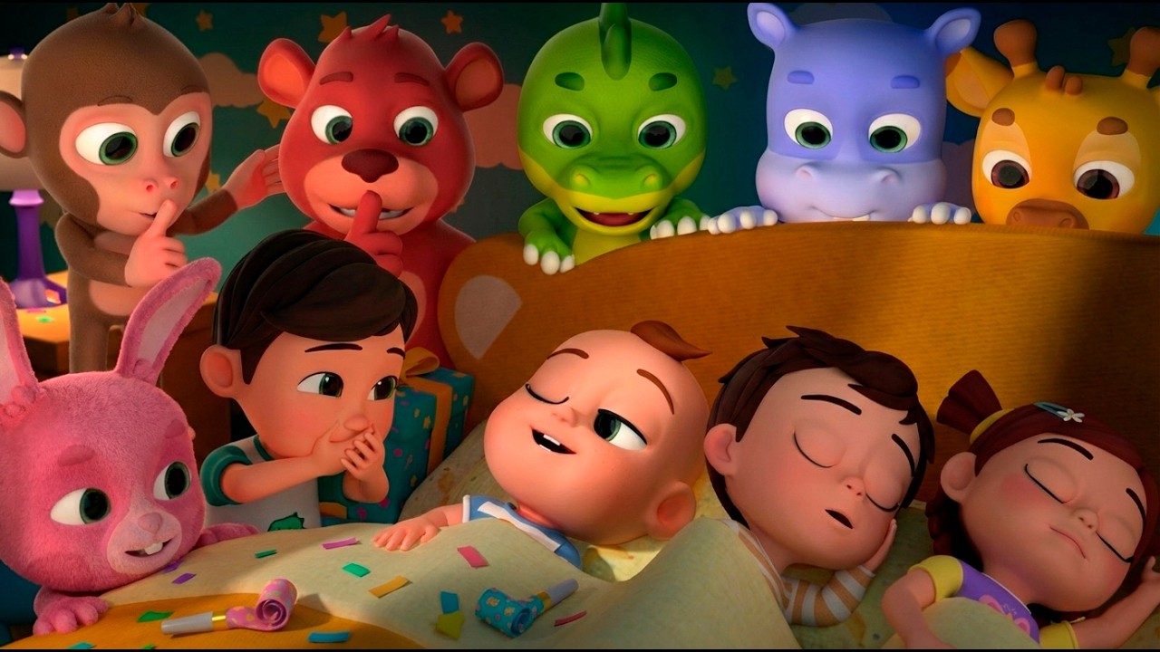 Ten In The Bed + Birthday Surprise! | Almama Baby Academy