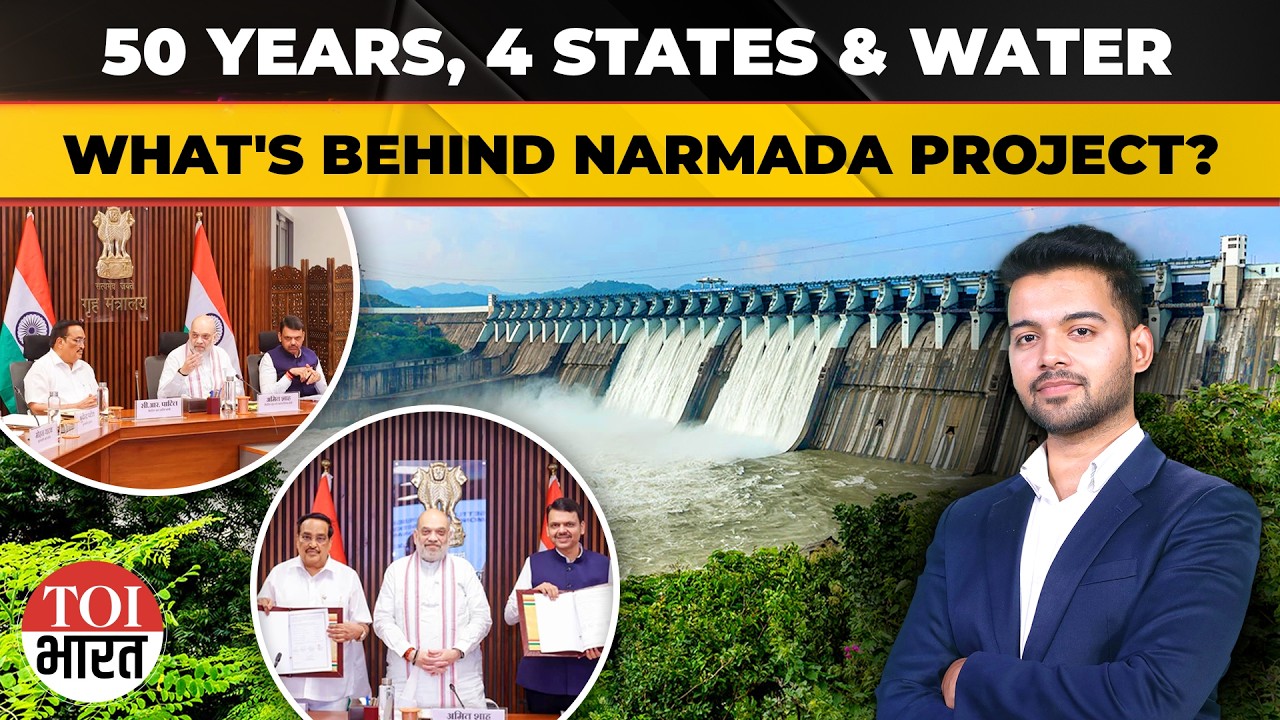 Amit Shah Brokers Historic Deal As Four States End 50-Year Narmada Payment Dispute | India News