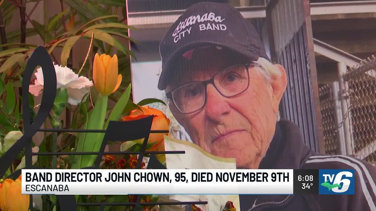 Longtime Escanaba Music Director John Chown, 95, remembered by old comrades