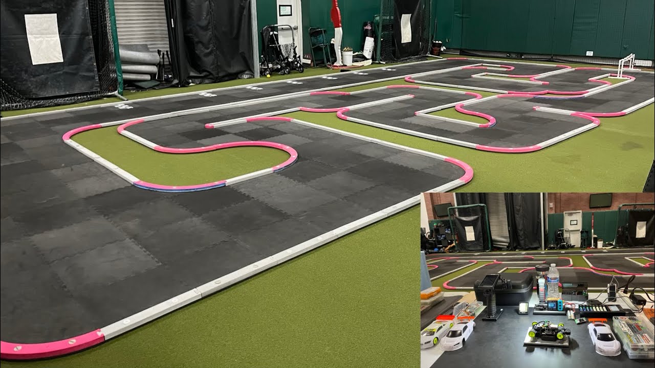 Trying out the Kyosho Cup 2024 Layout | LEMO Fox Mini-Z